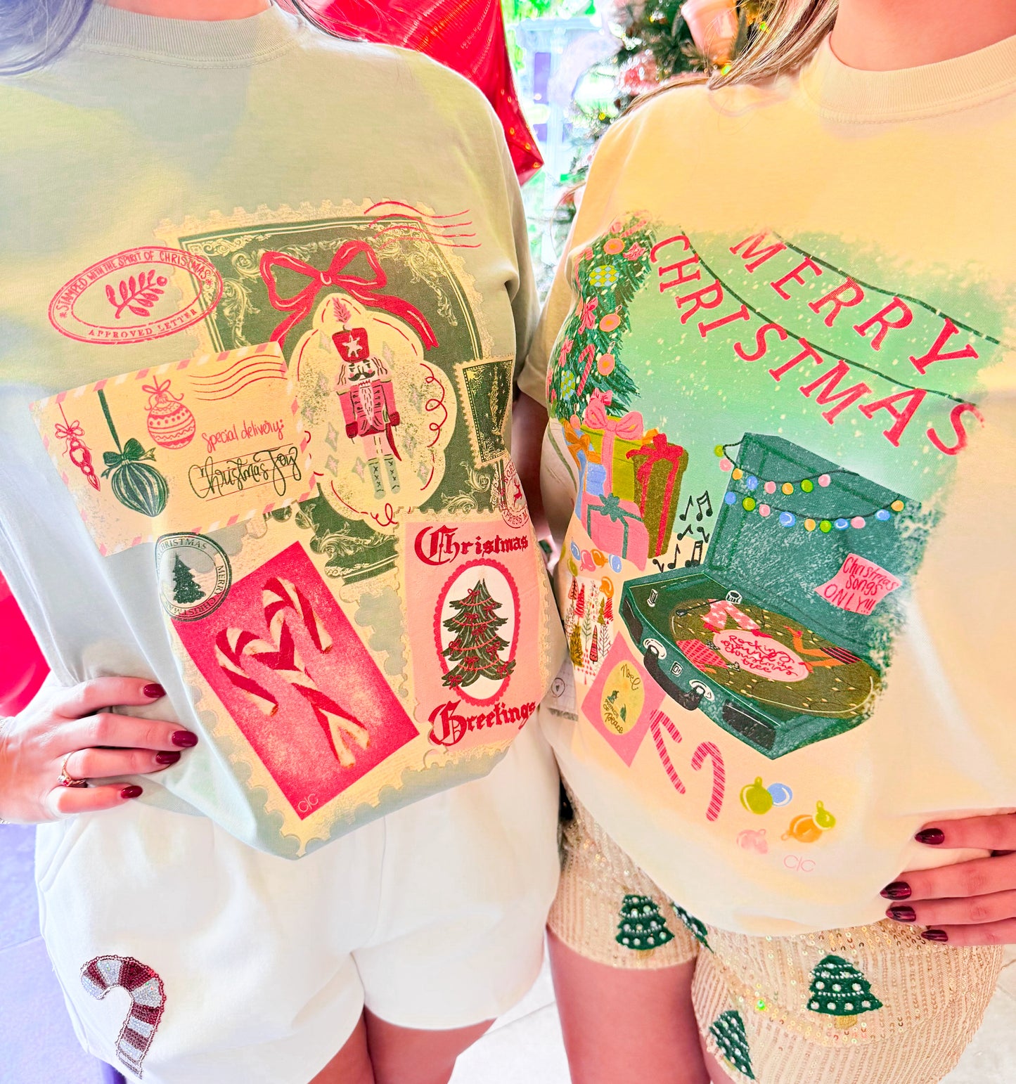 Vintage Christmas Graphic Tee
