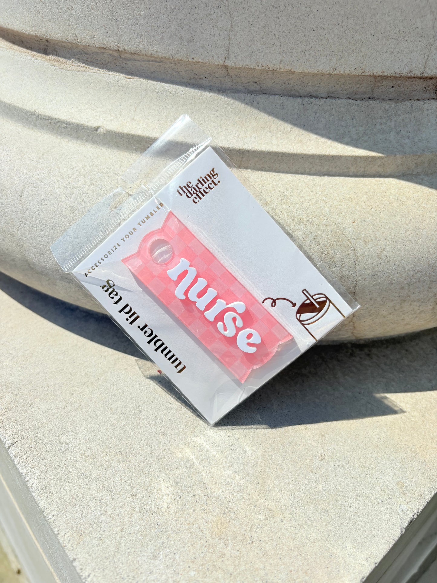 Tumbler Lid Tag