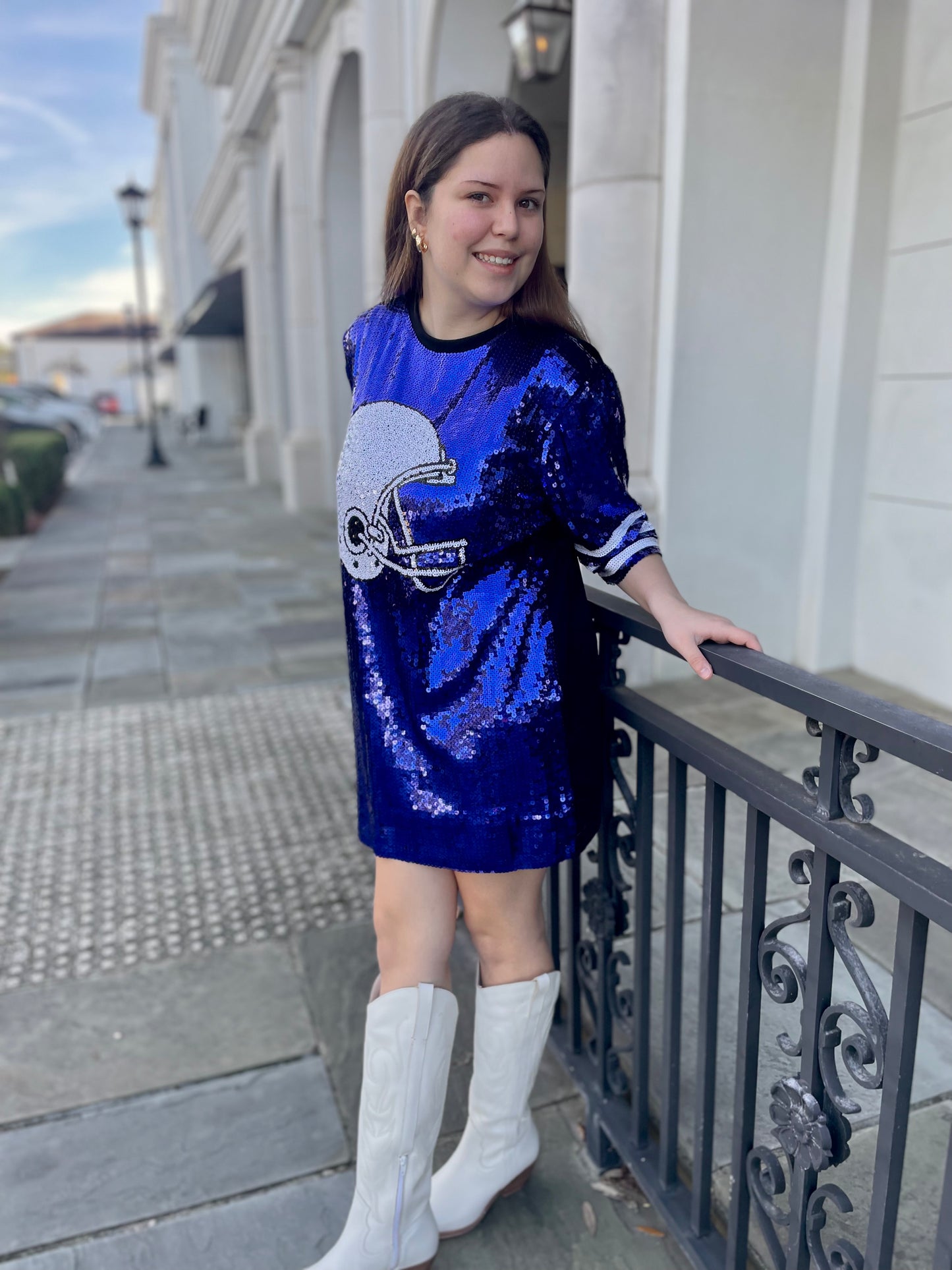 Game Day Helmet Dress