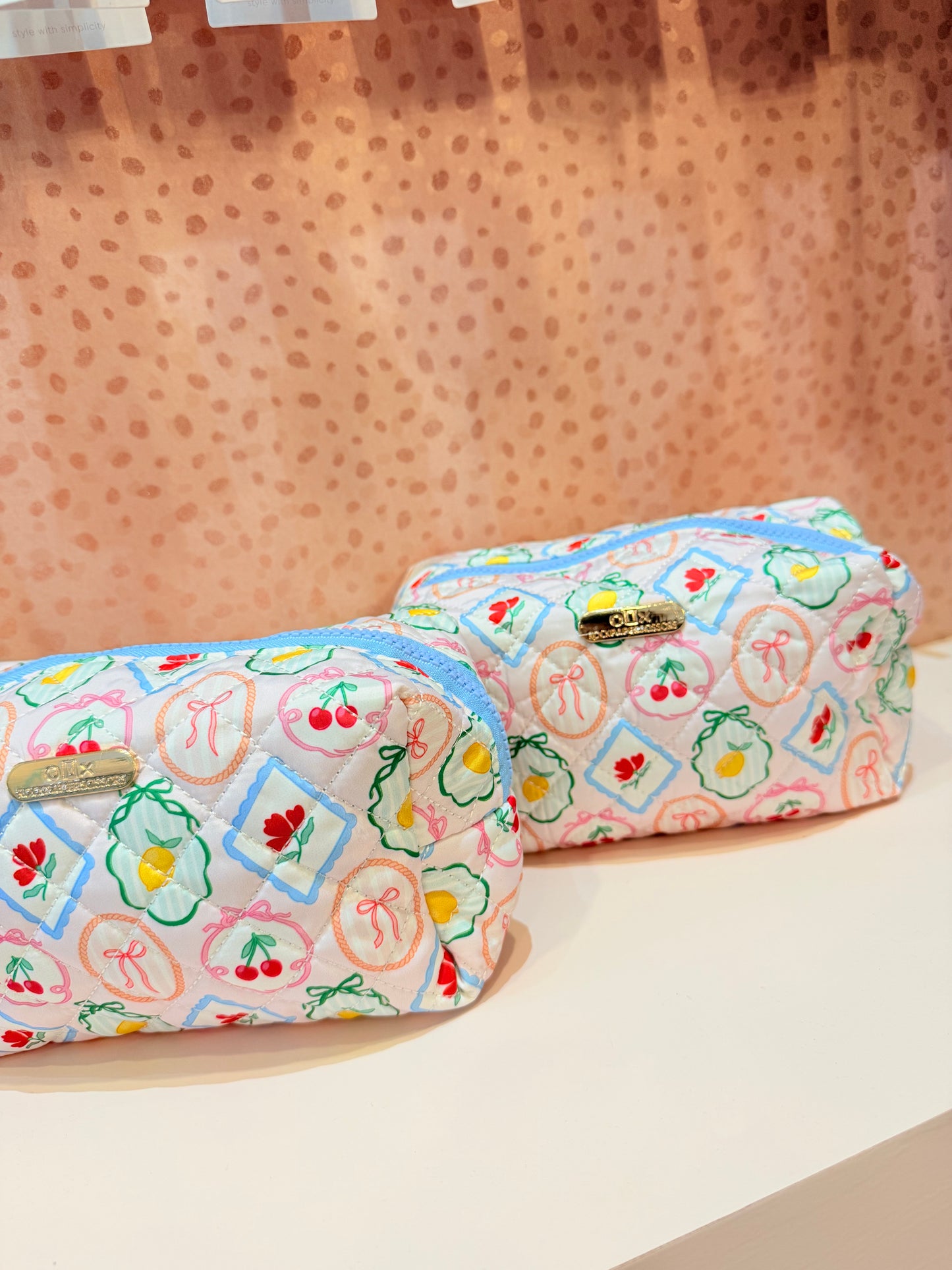 Fruit Cocktail Cosmetic Bag