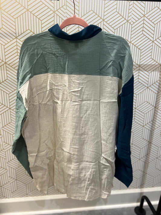 Winter Blue/Green Long Sleeve