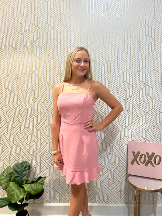 She+Sky Blush Dress