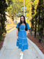 Indigo Bloom Dress