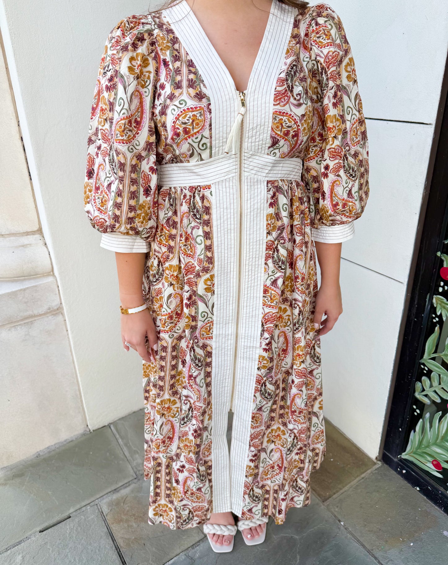 Autumn Vale Midi Dress