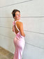 Sunset Satin Dress