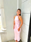 Sunset Satin Dress
