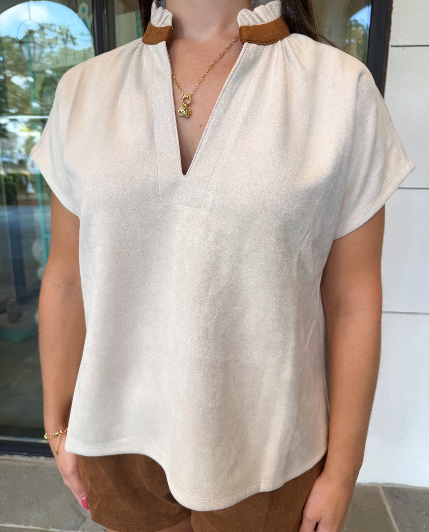 Apple Crisp Larae Top