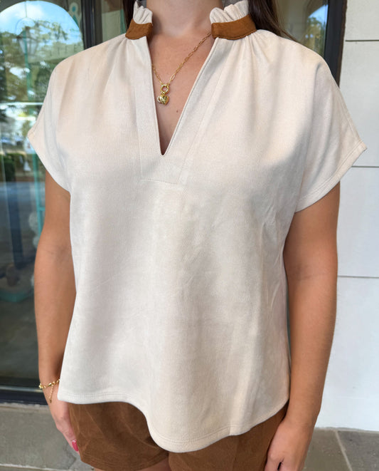 Apple Crisp Larae Top