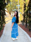 Indigo Bloom Dress