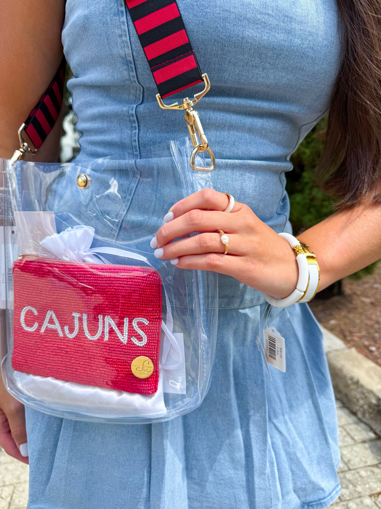 Fall into denim dress