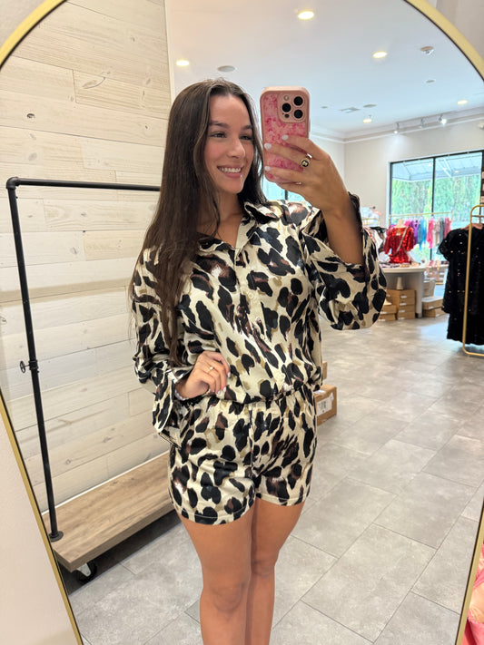Glam Leopard Set