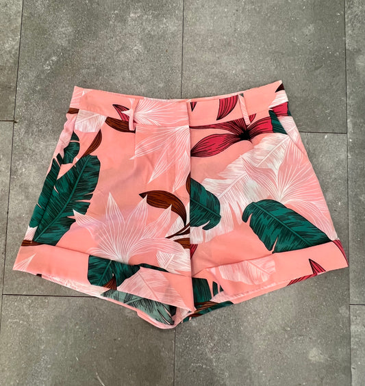 TCEC Pink Tropical Shorts